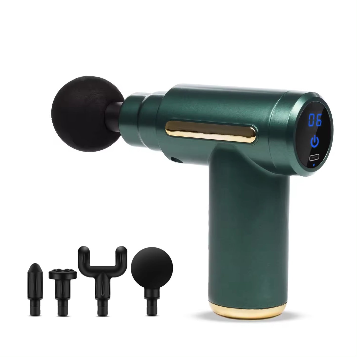 Mini pistola de masaje USB para relajación muscular