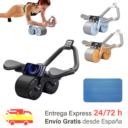 Rodillo Abdominal con Rebote Automático